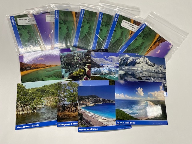 Image of assorted ocean sheets
