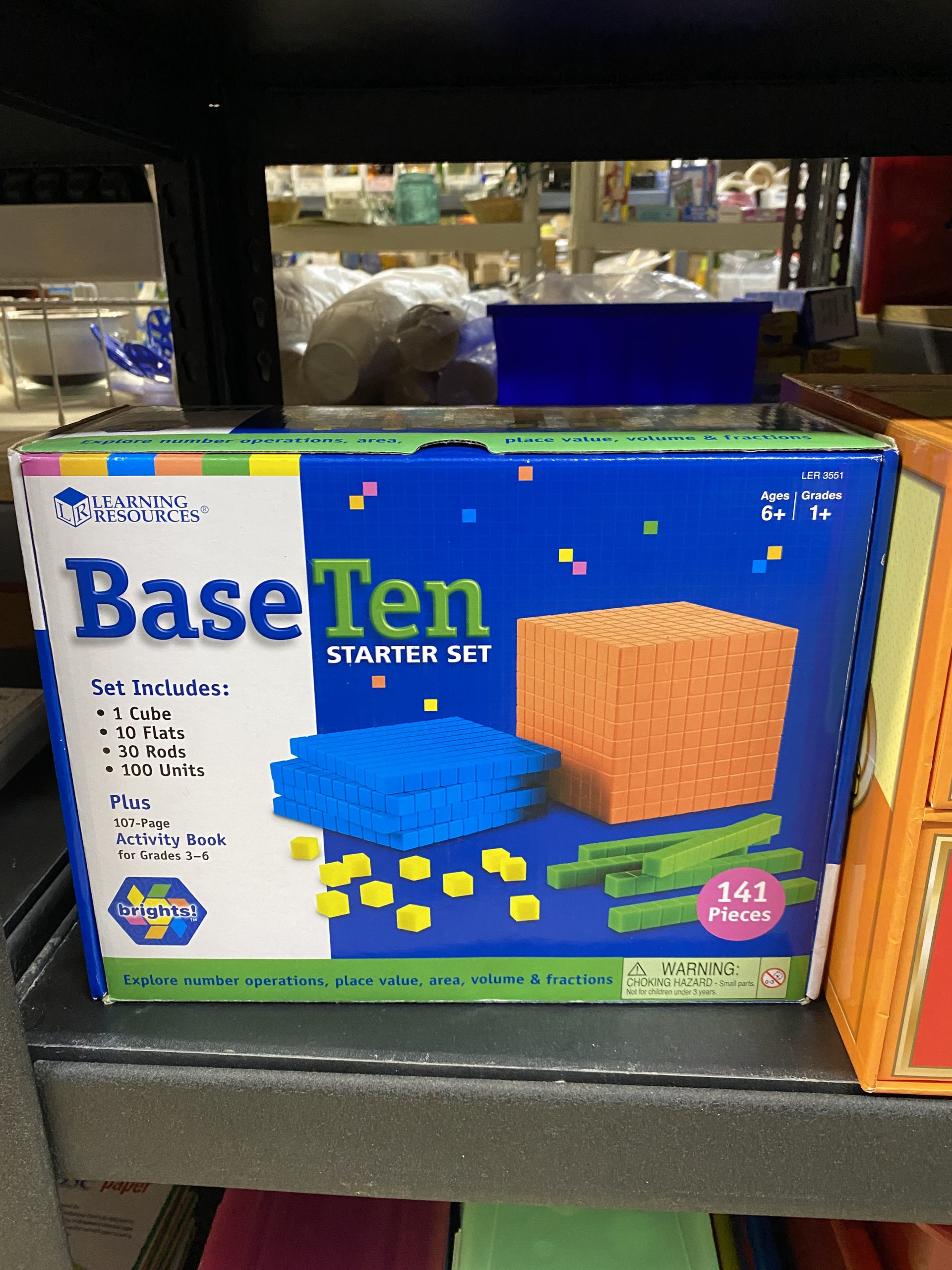 Image of Base Ten Math Blocks