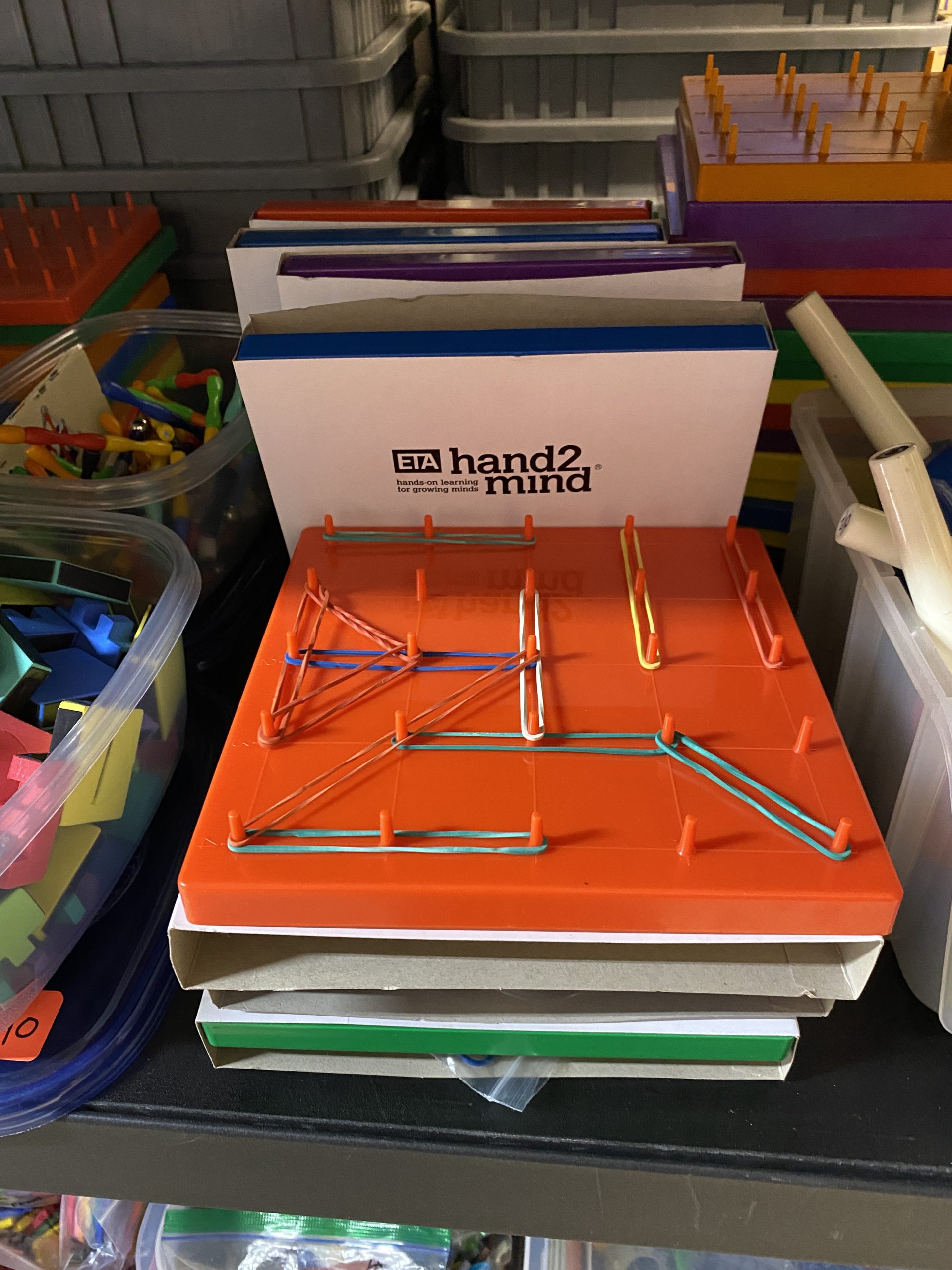 Image of Math Shape Grid Board